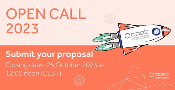 The call 2023 for COST ACTIONS is now open