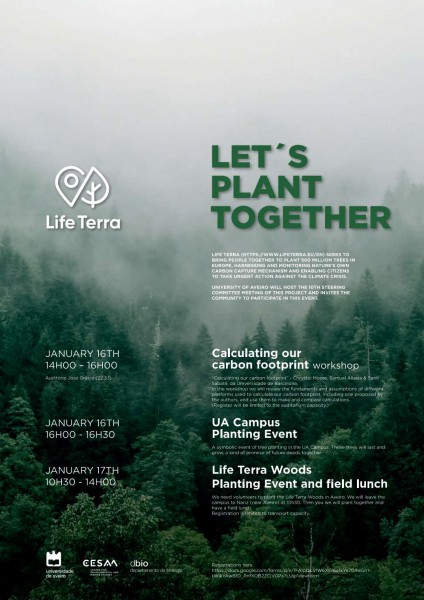 Universidade de Aveiro acolhe evento de voluntariado “Let’s Plant Together”