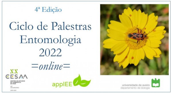 4ª Edição – Ciclo de Palestras de Entomologia 2022