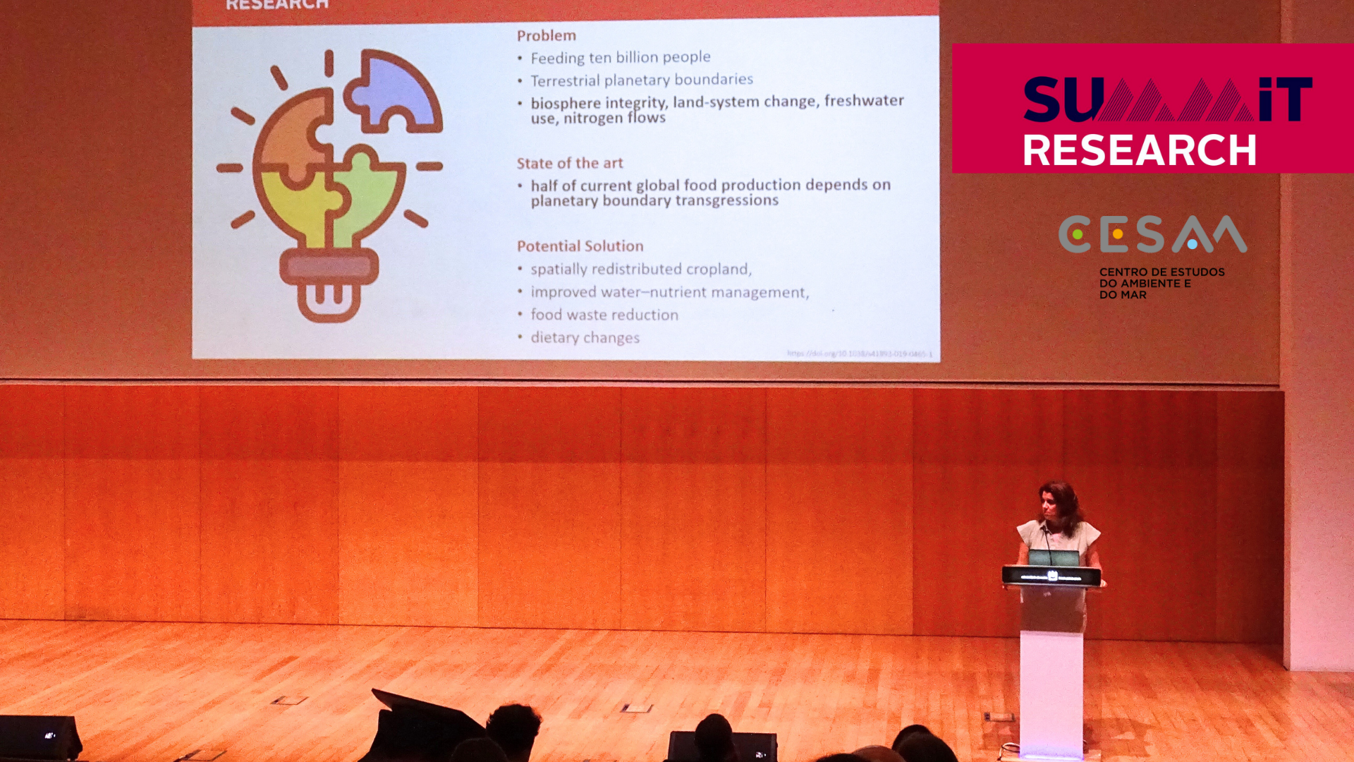 Membros CESAM participam no Research Summit 2023