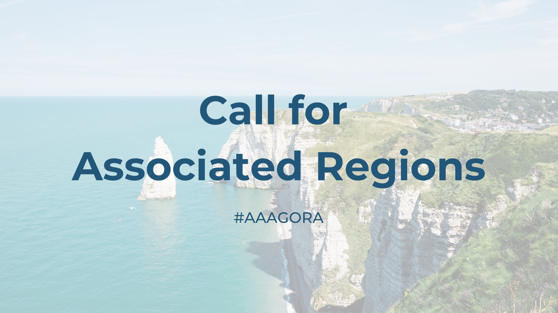 A-AAGORA abre um concurso para o apoio financeiro de regiões associadas 