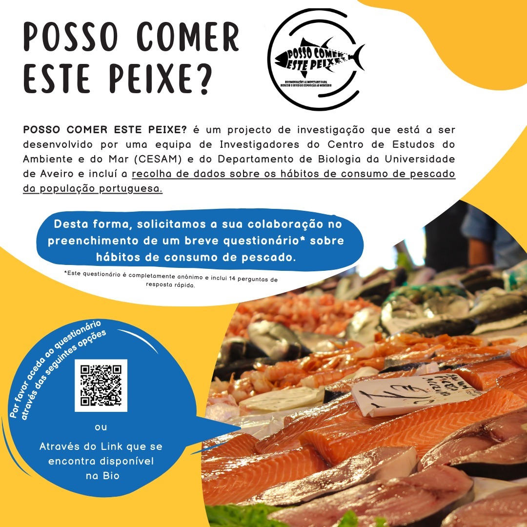 Questionário “Posso Comer Este Peixe”