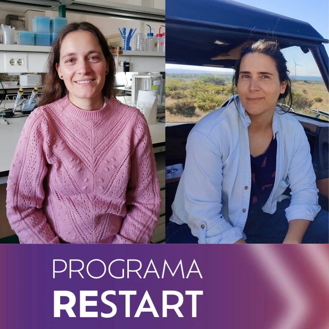 Adília Pires e Rita Torres (CESAM/DBio) – 1ª edição do programa RESTART da FCT