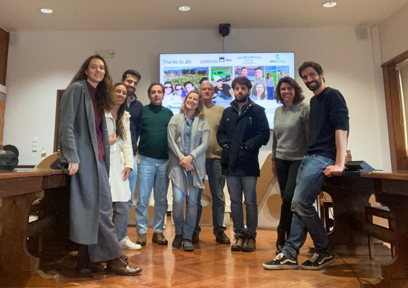 CESAM acolhe reunião do projeto INSECTERA